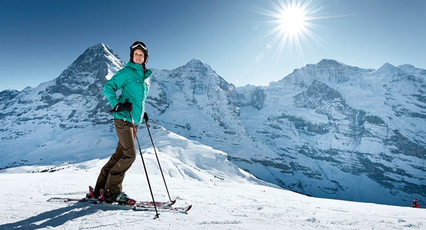 Switzerland Jungfrau Ski Region Mountain Top Skier &width=833&Height=450&allowupsizing=true&format=jpg