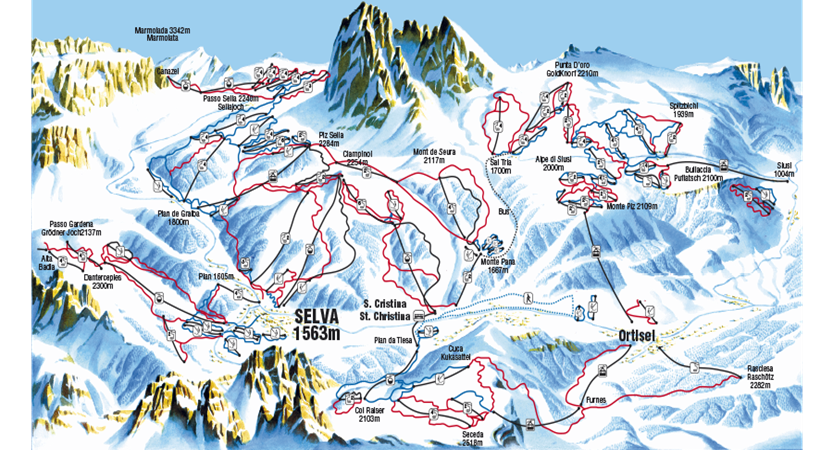 Italy The Dolomites Ski Area Selva Ski Piste Map &width=833&Height=450&allowupsizing=true&format=png