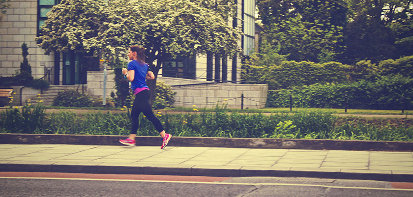 Woman Jogger Jogging Sport